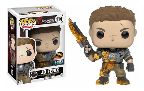 Funko POP! Games: Gears of War #114 - JD Fenix BEST BUY GITD +Protector!