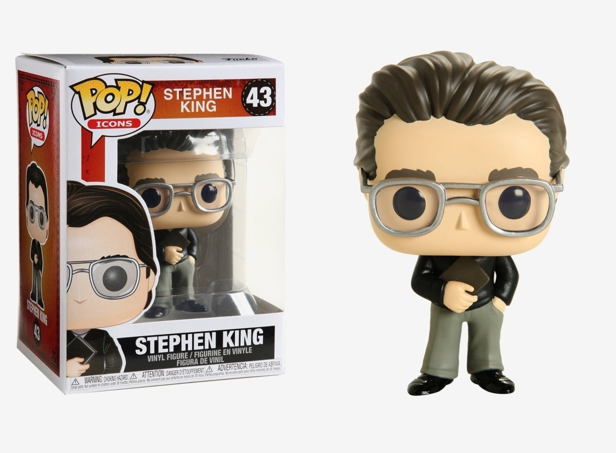 Funko POP! ICONS - Stephen King #43 + PROTECTOR!