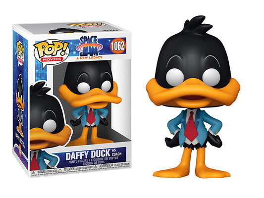 Daffy Duck as coach Looney Tunes Space Jam: A New Legacy Tune Squad 1062 + POP PROTECTOR