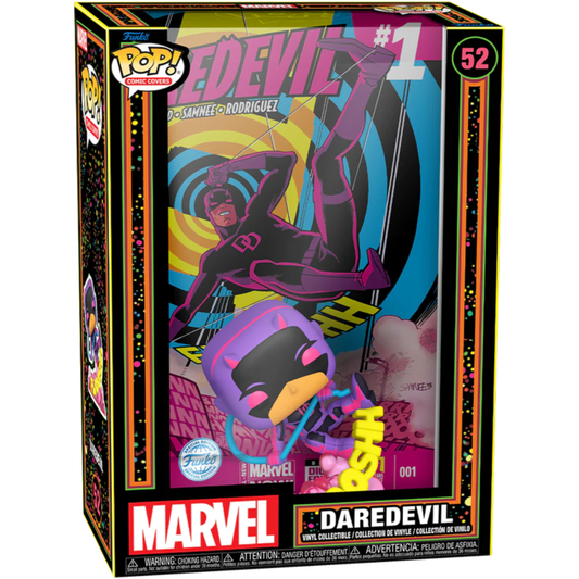 Preorder Daredevil - Daredevil (Vol.4) #1 Blacklight Pop! Comic Covers Vinyl Figure