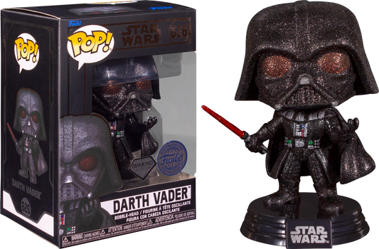 Funko Pop! Star Wars Darth Vader Diamond Glitter #626 Funko Special Edition + PoP Protector