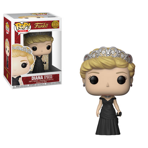 Royals Diana Princess of Wales Funko Pop! Figure #03 + PoP Protector