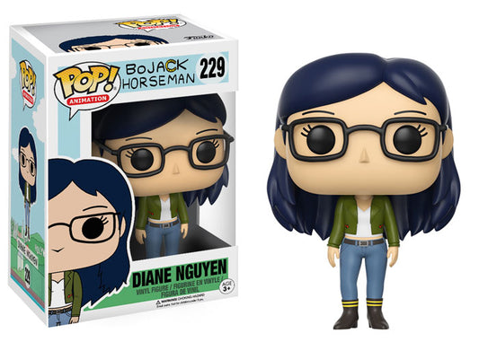 Diane Nguyen Bojack Horseman Funko Pop #229 + PoP Protector