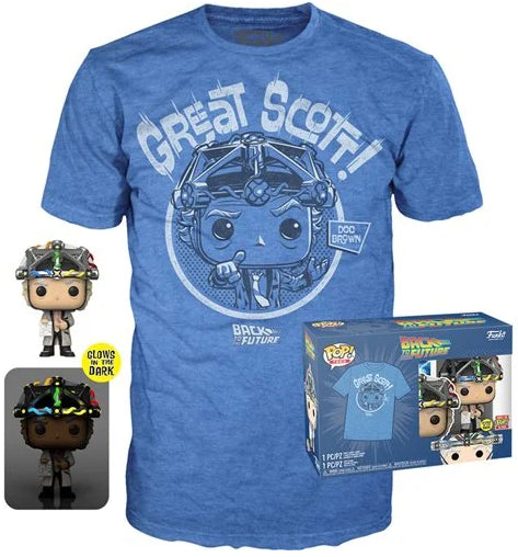 Doc with Helmet 959 (Glow in the Dark) & Tee Set Medium Sealed in box