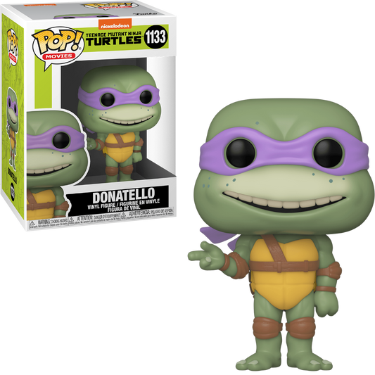 Funko Pop! Movies: Teenage Mutant Ninja Turtles: Secret of The Ooze 1133 Donatello + PoP Protector
