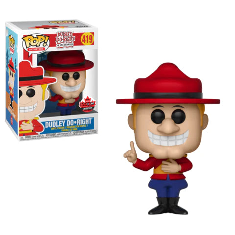 Funko POP! Animation: Dudley Do Right Fan Expo Exclusive + PROTECTOR!