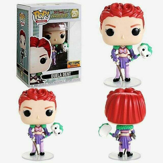 Funko Pop! DC Comics Duela Dent (Bombshells) 257 Hot Topic Exclusive + PoP Protector