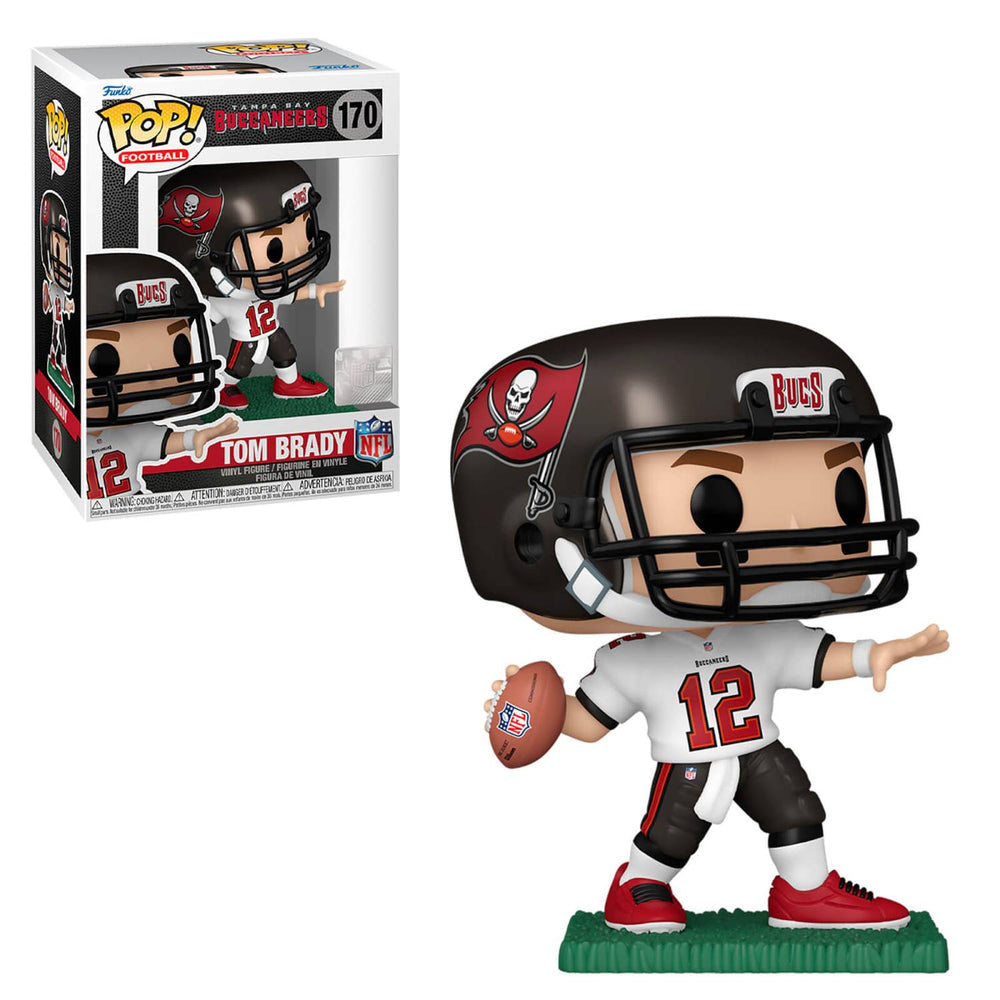 Funko Pop! NFL Tampa Bay Buccaneers Tom Brady 170 + Free Protector