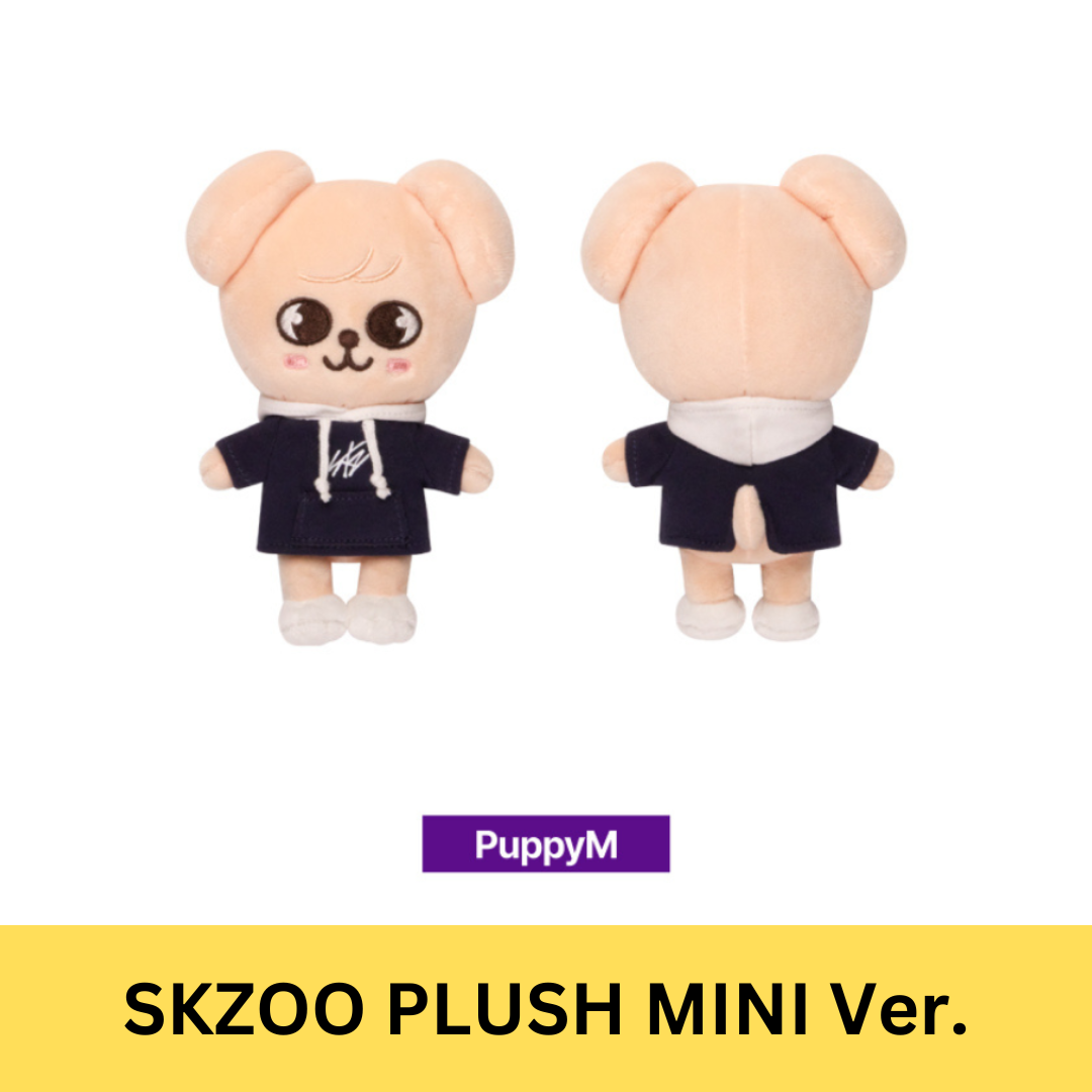 (PRE-ORDER) K-POP STRAY KIDS - SKZOO PLUSH MINI Ver. (SKZOO EVERYWHERE ALL AROUND THE WORLD (8 VERSIONS)