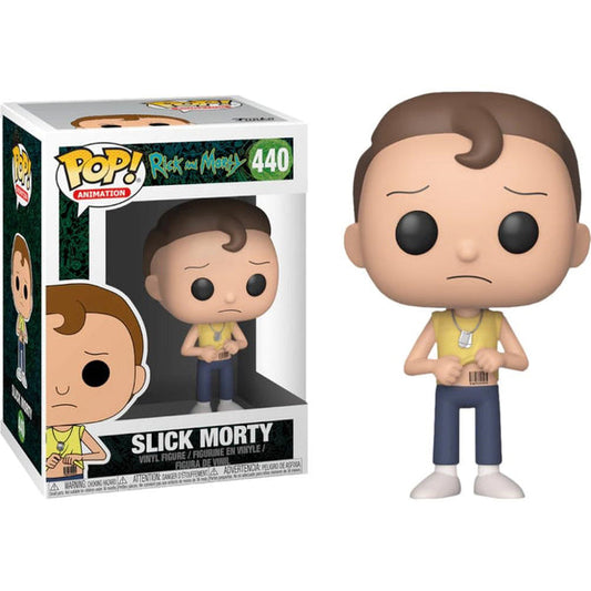 Funko Pop! Rick and Morty Slick Morty 440 + Free Protector