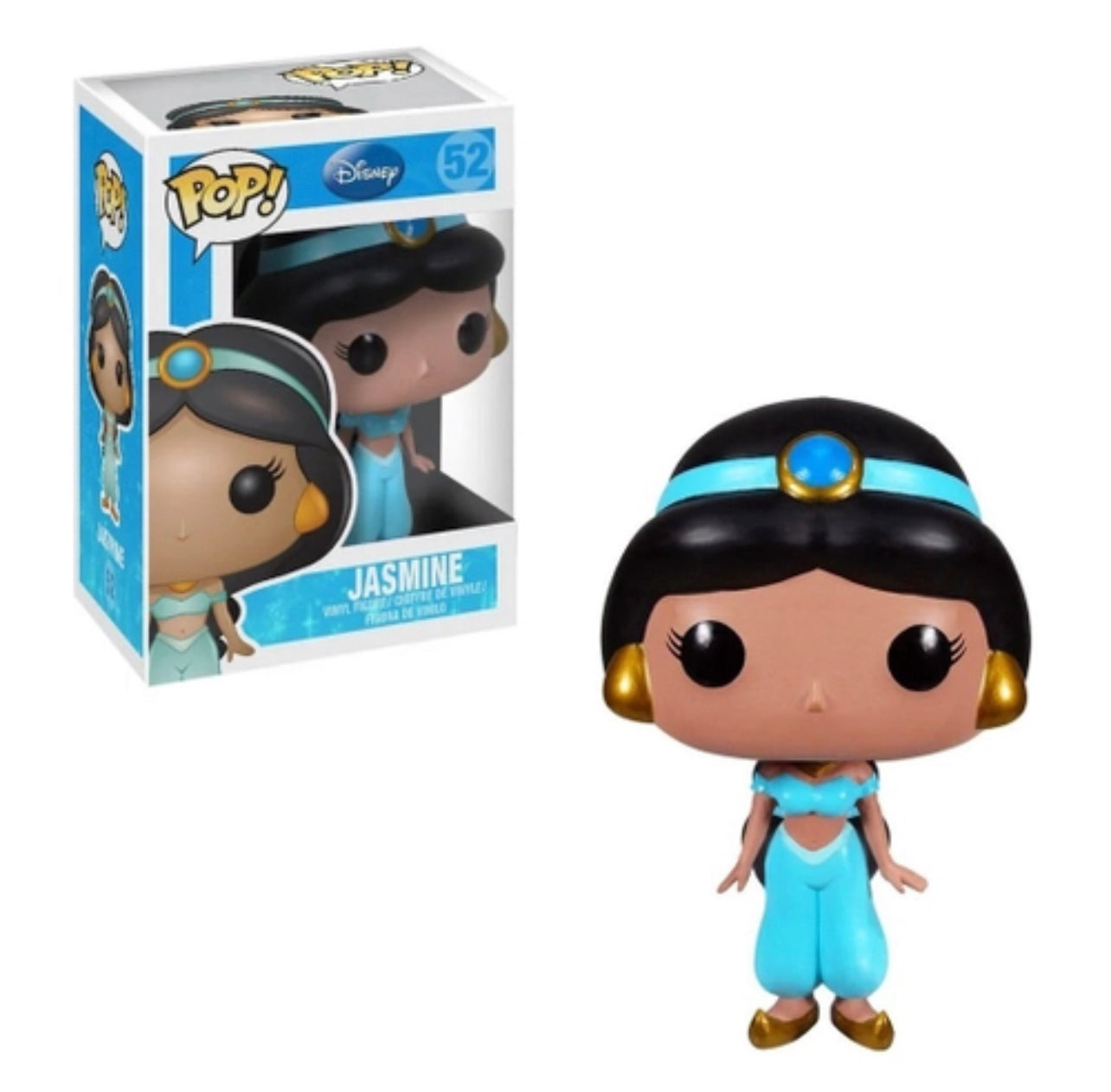 Funko Pop! Disney Aladdin Jasmine 52 + Free Protector (VAULTED)