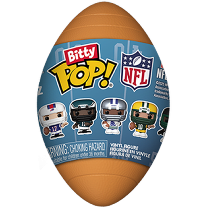 Funko Bitty Pop! Mystery NFL Football Mini Figure Blind Capsule Singles (One Variation Chosen at Random)