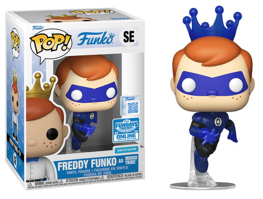 Funko Pop! Freddy Funko as Indigo Tribe SE FUNDAYS 2025 Online Limited Edition 500 PCS Figure + Pop Protector