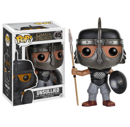 Funko Pop! Game of Thrones Unsullied 45 + Free Protector (VAULTED)