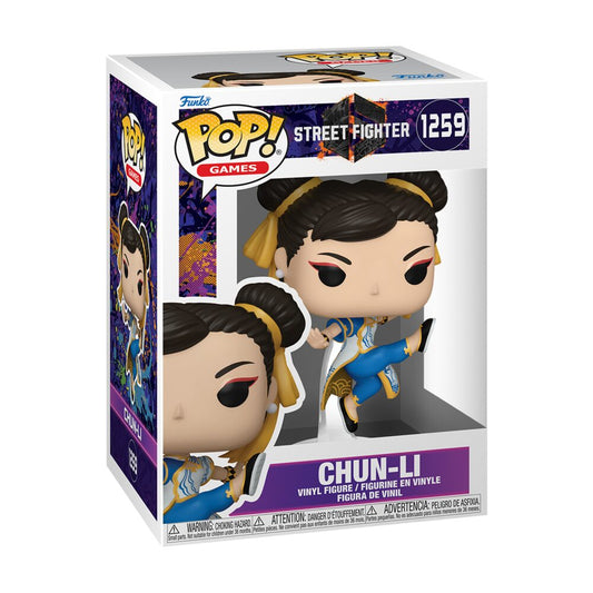 Funko Pop! Street Fighter - Chun-Li 1259 Figure + Pop Protector