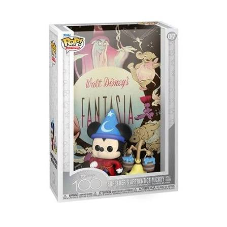 Funko Pop! Disney 100th Anniversary : Fantasia - Sorcerer's Apprentice Mickey with Broom (Poster Cover) #07