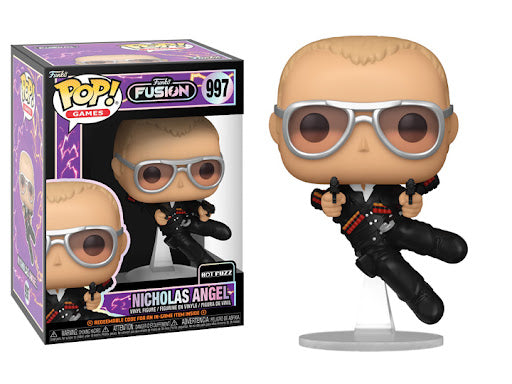 Funko Pop! Funko Fusion - Nicholas Angel 997 + Free Protector