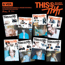 (PRE-ORDER) K-POP STRAY KIDS - THIS & THAT (& VER.) (8 VERSIONS) BUNDLE