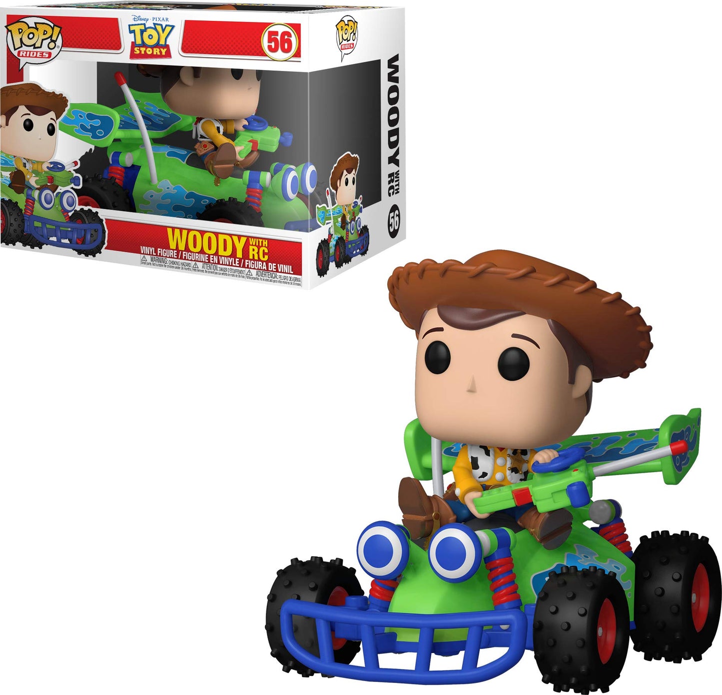 Funko Pop! Rides Disney Pixar Toy Story Woody with RC 56