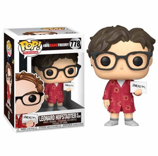 Funko Pop! The Big Bang Theory Leonard Hofstadter in Robe 778 + Protector