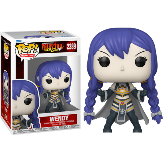 Funko Pop! Fairy Tail 100 Year Quest - Wendy 2289 Figure + Pop Protector