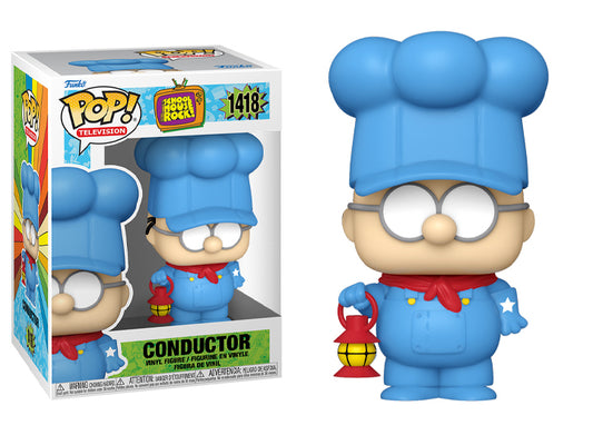 Funko Pop! School House Rock Conductor 1418 + Free Protector