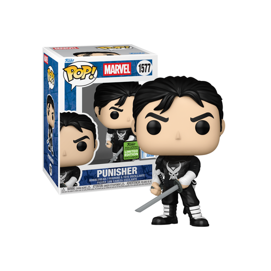 Funko Pop! Marvel - Punisher 1577 Funko 2026 Spring Convention Exclusive Figure + Pop Protector