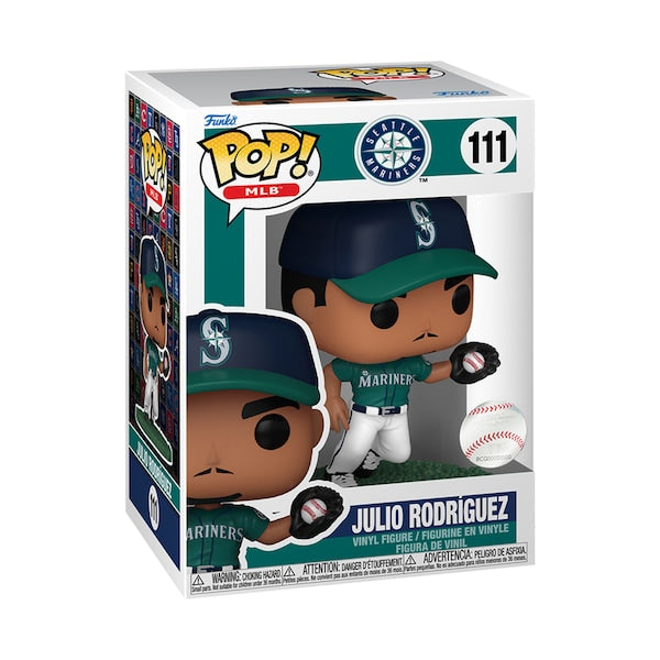 Funko Pop! Seattle Mariners - Julio Rodríguez 111 + Pop Protector