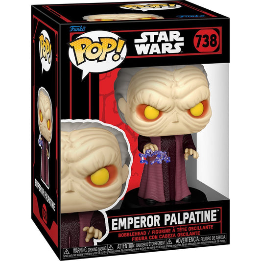 Funko Pop! Star Wars - Emperor Palpatine 738 + Free Protector