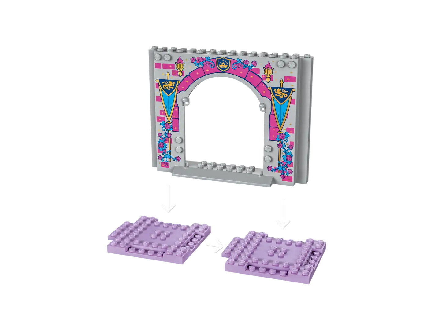 Disney Princess Aurora’s Castle 43211 Official LEGO Set