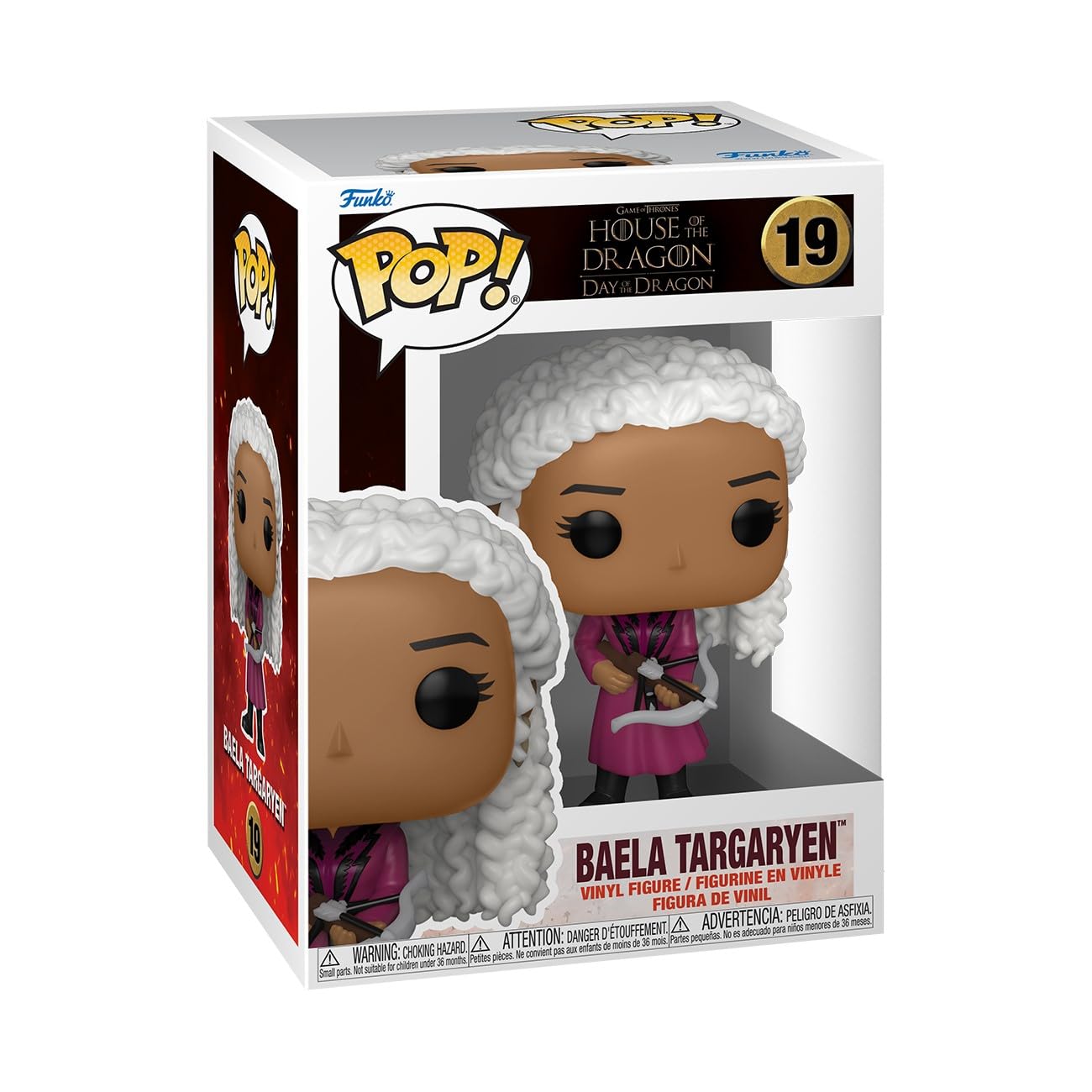 Funko Pop! Game of Thrones House of the Dragon Day of the Dragon - Baela Targaryen 19 + Free Protector