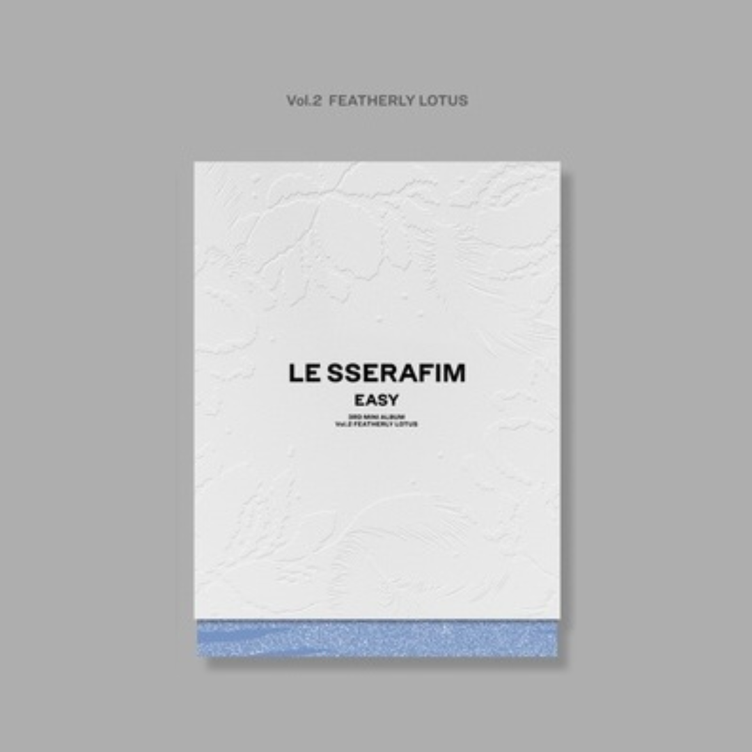 K-pop Le Sserafim - 3rd Mini Album (Easy) Vol. 2 (Featherly Lotus) Ver.