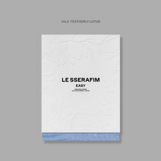 K-pop Le Sserafim - 3rd Mini Album (Easy) Vol. 2 (Featherly Lotus) Ver.