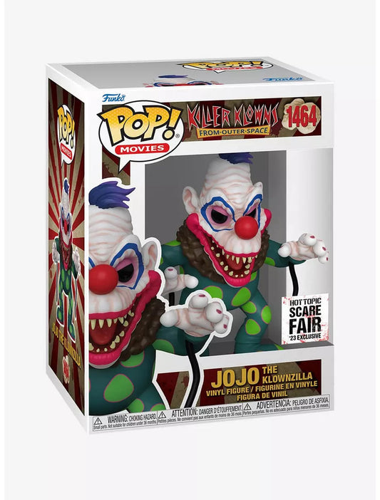 Funko Pop! Killer Klowns From Outer Space - Jojo The Klownzilla 1464 Hot Topic Scare Fair 2023 Exclusive + Free Protector
