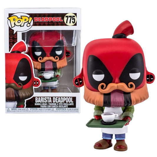 Funko Pop! Deadpool - Barista Deadpool 775 + Free Protector