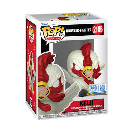 Funko Pop! Rooster Fighter - Keiji 2165 Funko Special Edition Figure + Pop Protector