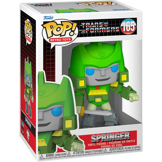 Funko Pop! Transformers - Springer 165 Figure + Pop Protector