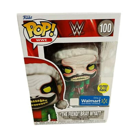 Funko Pop! WWE “The Fiend” Bray Wyatt 100 Glows in the Dark Walmart Exclusive + Free Protector