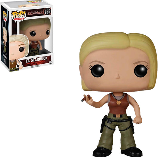 Funko Pop! Battlestar Galatica Lt. Starbuck 255 + Free Protector (box ware) (VAULTED)