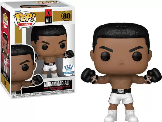 Funko Pop! Muhammad Ali 80 Funko Shop Exclusive + Free Protector