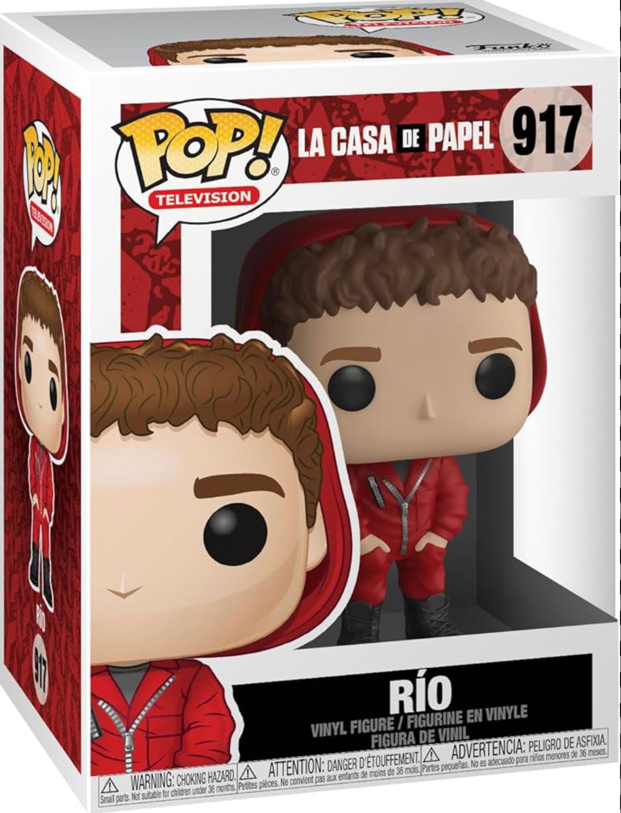 Funko Pop! La Casa De Papel Río 917 + Protector