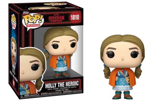 Funko Pop! Stranger Things Season 5 - Holly The Heroic 1810 Figure + Pop Protector