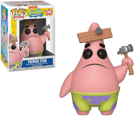 Funko Pop! Nickelodeon SpongeBob SquarePants Patrick Star 559 + Free Protector (box ware)
