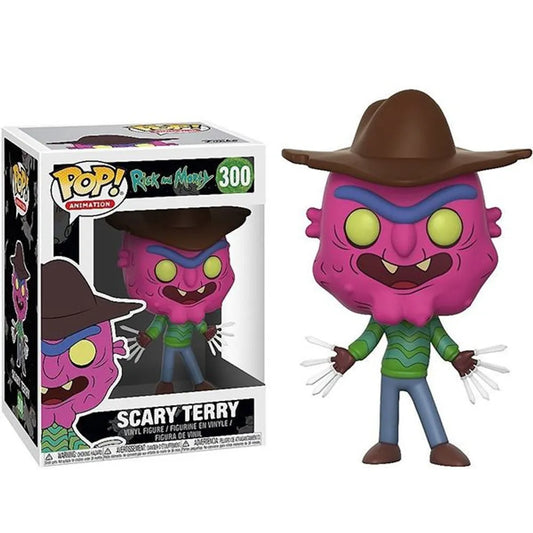 Funko Pop! Rick and Morty Scary Terry 300 (VAULTED) + Free Protector