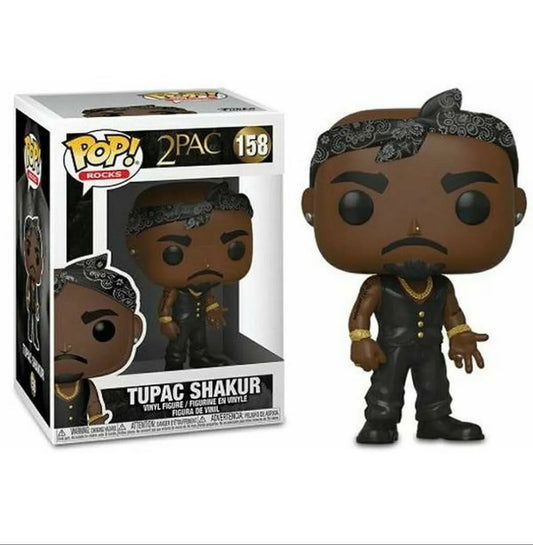 Funko Pop! Rocks: 2Pac - Tupac Shakur 158 + Free Protector