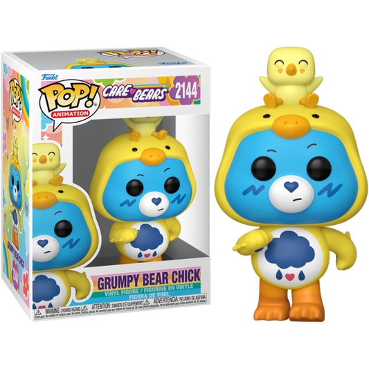 Funko Pop! Care Bears - Grumpy Bear Chick 2144 Figure + Pop Protector