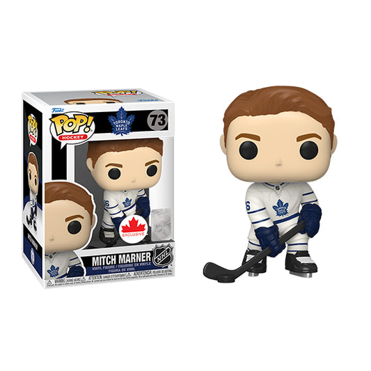 Funko Pop! Toronto Maple Leafs - Mitch Marner 73 + Pop Protector