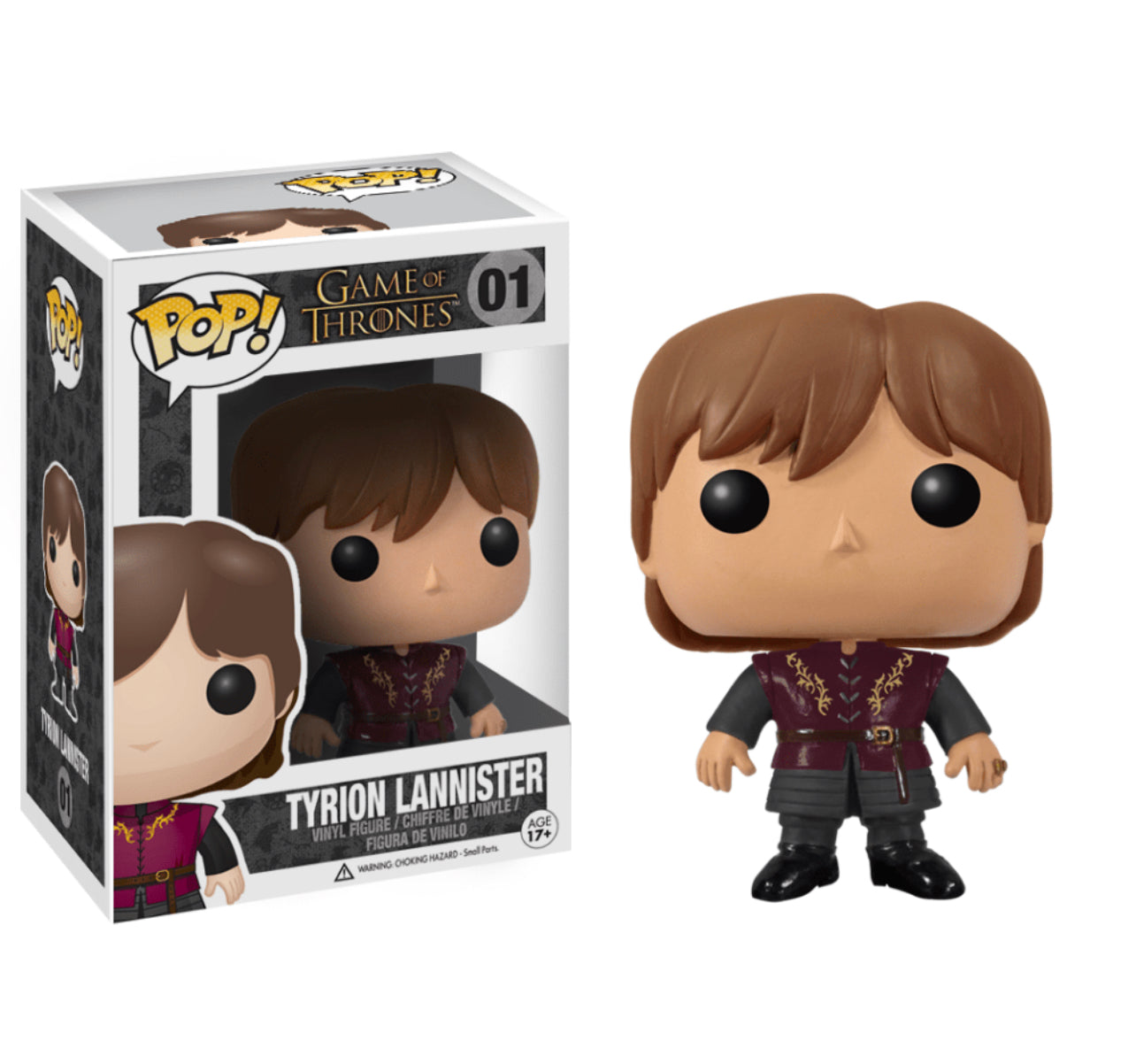 Funko Pop! Game of Thrones Tyrion Lannister 01 + Free Protector (VAULTED)