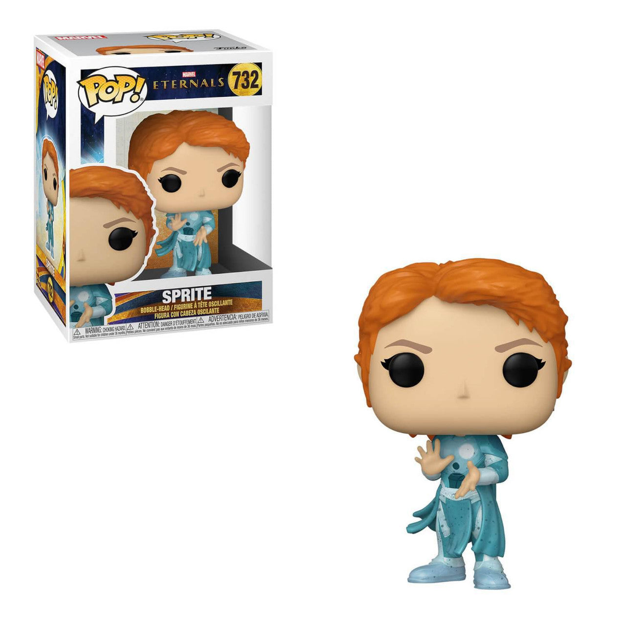 Funko Pop! Marvel Eternals - Sprite 732 + Free Protector