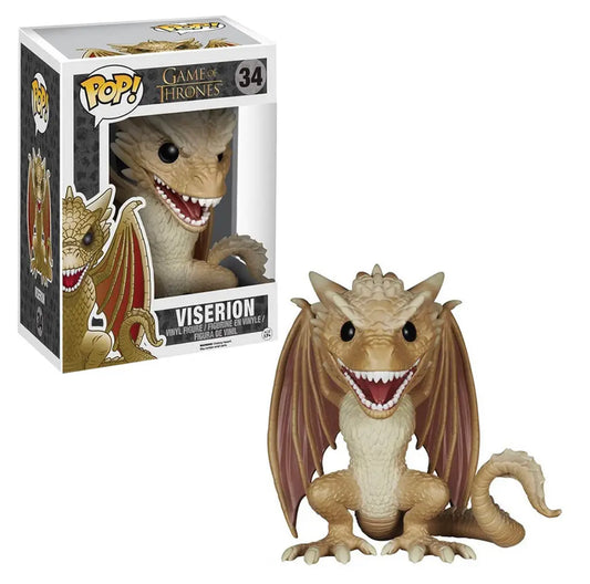 Funko Pop! Game of Thrones Viserion 34 6-Inch Figure (VAULTED)